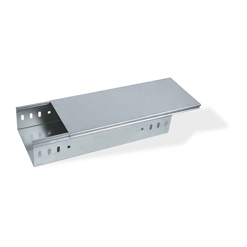 Galvabized steel cable trunking tray with cover
