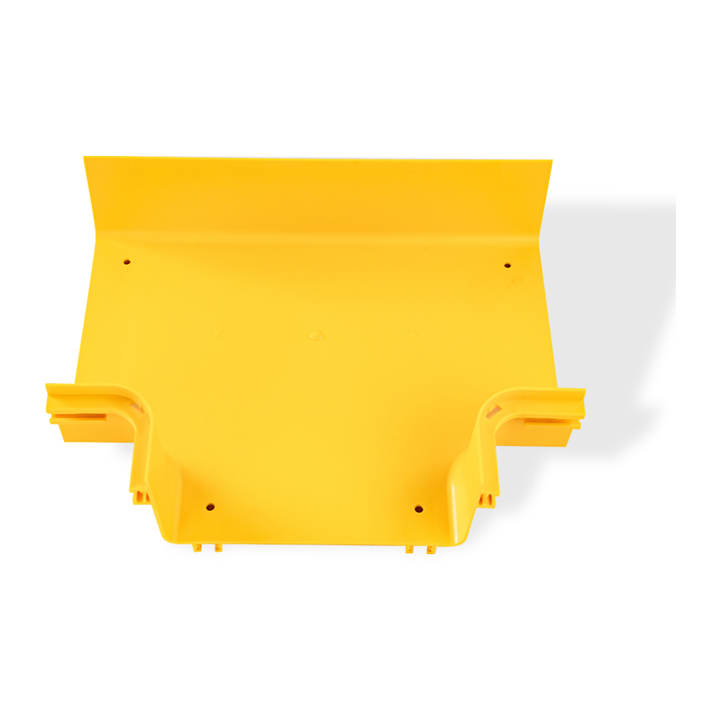 UL94 FV-0 standardin palosuojattu PVC-vaakasuora tee kuitukaapelihyllylle